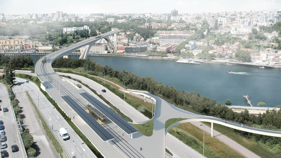 A MetaloViana está a participar na construção da “Ponte Ferreirinha” que ligará as cidades de Porto e V. N. Gaia através esta nova travessia sobre o Rio Douro